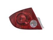 2005-2010 Chevrolet Cobalt Driver Side Left Tail Lamp 22751401; 20868641; 25823649; 15277880 CAPA 2005-2010 Chevrolet Cobalt Driver Side Left Tail Lamp 22751401; 20868641; 25823649; 15277880 CAPA