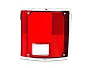 1975-1986 Chevrolet C10 Driver Side Left Chrome Trim Tail Lamp Lens 5968329-V 1975-1986 Chevrolet C10 Driver Side Left Chrome Trim Tail Lamp Lens 5968329-V