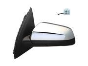 2008-2009 Pontiac G8 Driver Side Left Power Door Mirror Assembly, 92194048; 92214924 2008-2009 Pontiac G8 Driver Side Left Power Door Mirror Assembly, 92194048; 92214924
