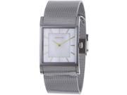 Bering 10426 010 Women s Stainless Steel Silver Bracelet Band White Dial Watch