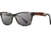 Shwood WACPGELG Fifty Fifty Canby Pearl Grey Grey Square Sunglasses