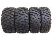 Set of 4 ATV Radial Tires 26x9R12 Front 26x11R12 Rear 6PR P350 10179 10180