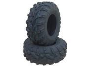 Set of 2 New WANDA ATV Tires 25x11 12 6PR P373A 10210