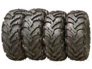 Set of 4 New ATV Tires 25x8 12 Front and 25x12 10 Rear 6PR P341 10157 10161