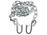 1 New 3 16 x48 Grade 30 trailer safety chain w 2 S hooks safety latches 25001