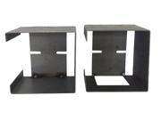 Set of 2 Steel trailer square tail light mount boxes 24017 24018