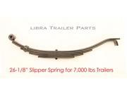 1 New trailer leaf spring 5 leaf slipper 3500lbs for 7000 lbs axle 20039