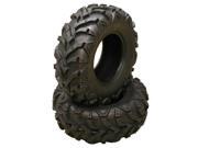 Set of 4 New ATV UTV Tires 25x10 12 6PR P341 10159