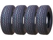 4 New Premium FREE COUNTRY Trailer Tires ST 205 75D15 11021