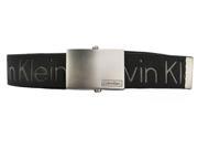 Calvin Klein Men s Adjustable Signature Cotton Belt Black XL