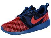 Nike Men s Roshe One Prem Plus Running Shoes Brigade Blue Bright Crimson 11.5