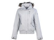 Columbia Women s Grinnell Glacier Jacket Light Gray Large
