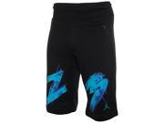 Jordan Men s Nike AJ VIII 8 Fleece Shorts Black Medium