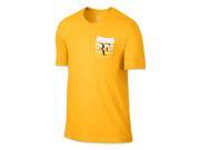 Nike Men s Roger Federer Tennis T Shirt Varsity Maize XL
