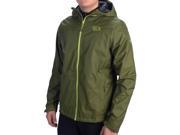 Mountain Hardwear Men s Finde Waterproof Jacket Asparagus Large