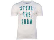 Nike Men s Dri Fit Rafa Federer Steal The Show T Shirt White XL