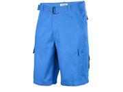 One Tough Brand Men s Cotton Twill Belted Cargo Shorts Sky Blue 30