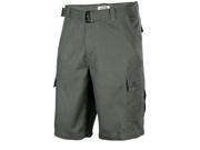 One Tough Brand Men s Cotton Twill Belted Cargo Shorts Olive 30