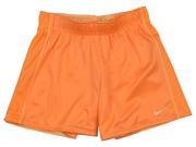 Nike Big Girls 7 16 Dri Fit Reversible Training Shorts Orange Large