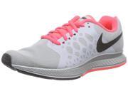 Nike Women s Zoom Pegasus 31 Flash Running Shoe Silver Gray Hyper Pink 7.5