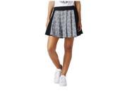 Adidas Originals Women s Shell Pleated Skirt White Black Medium