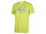 Jordan Men s Nike Melo 10 Years Reflect T Shirt Neon Green Large
