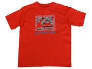 Quiksilver Big Boys 8 20 Carved Shirt Red Large