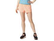 Adidas Women s Performance Run Reversible Shorts Sunglow Small