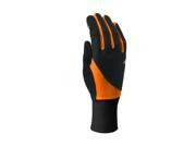 Nike Women s Storm Fit 2.0 Running Gloves Black Hyper Orange Small