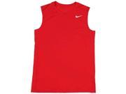 Nike Big Boys 8 20 Dri Fit Cool Baselayer Training Top Gym Red Large