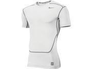 Nike Men s Dri Fit Pro Combat Base Layer Training Shirt White 3XL