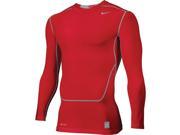 Nike Men s Pro Combat NPC Core 2.0 LS Compression Top Shirt Red 2XL