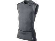 Nike Men s Core 2.0 Sleeveless Compression Training Shirt Carbon Heather 2XL