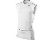 Nike Men s Core 2.0 Sleeveless Compression Training Shirt White 3XL