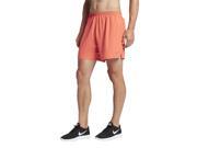 Nike Men s Dri Fit Flex Phenom 2 In 1 Running Shorts Orange Small