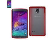 Dual Color JELLY CASE FOR SAMSUNG GALAXY NOTE 4 N910V N910P N910T N910R4 RED