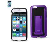 Horizontal and vertical kickstand case IPHONE6 6S plus 5.5 inch BLACK PURPLE
