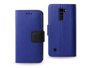 REIKO LG K10 3 IN 1 WALLET CASE IN NAVY