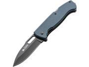 3 3 8 Black Tini Finish 440C Stainless Blade with Thumb Slot