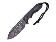 Fixed Blade Urban Camo Black 4 1 2 Stainless Drop Point Blade with G 10 Handles