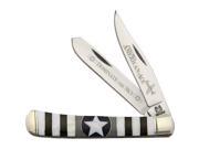 American Ace Trapper Clip and Spey Blades with Mother Pearl Handles
