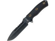5 1 8 Black Finish Stainless Blade with Integrated Finger Guard
