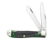 Ducks Unlimited Trapper Stainless Clip and Spey Blades with Smooth Bone Handle