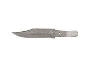 11 1 2 Overall Damascus Coffin Bowie Knife Blade