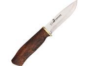 Boar Stainless Sandvik 12C27 Steel Blade with Oiled Curly Birch Handle
