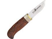 Giron 2 3 4 Stainless Sandvik 12C27 Steel Blade with Oiled Curly Birch and Reindeer Antler Handle