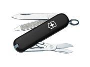 Classic Pocket Knife with Black Handles