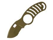 Side Kick Boot Knife AUS 8 Construction with Skeletonized Handle