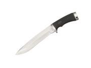 Aristo Kat Fixed Blade Knife with Black Checkered Handles