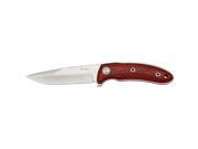 Predator Fixed Blade Knife with Cherrywood Handles